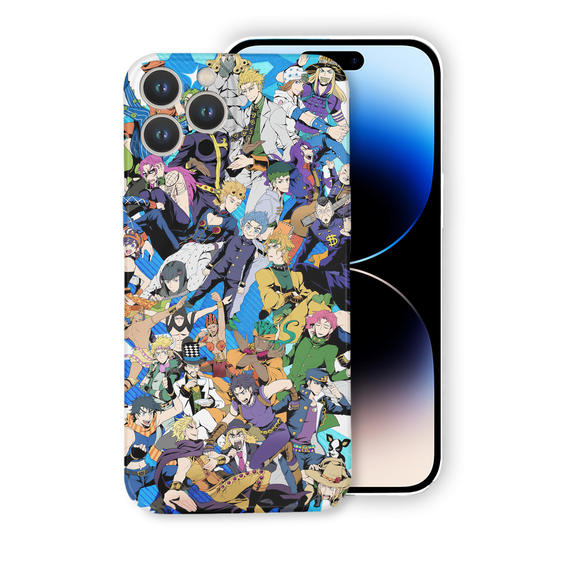 （画像用） ジョジョの奇妙な冒険 JoJo's Bizarre Adventure 【iPhone 14シリーズ対応】ハードケース